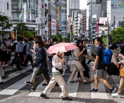 Japonyada termometreler 39.1 dereceyi gösterdi