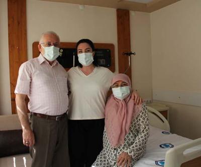 Siroz hastası anne hayata kızının karaciğeri ile tutundu