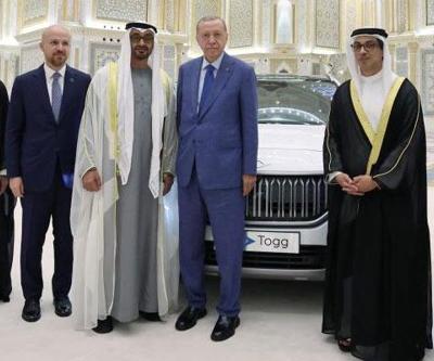 Cumhurbaşkanı Erdoğan, Al Nahyan’a TOGG hediye etti