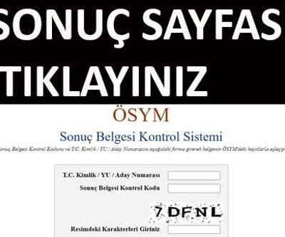 YKS sınav sonuçları açıklandı YKS SONUÇLARI BURADA ÖSYM YKS sonuçları tıkla, detaylı ve hızlı sorgulama