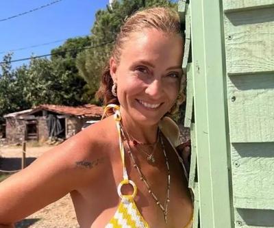 Ceyda Düvenciden dövmeli mesaj