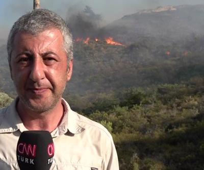 Rüzgar şiddetlenince alevler tekrar kontrolden çıktı
