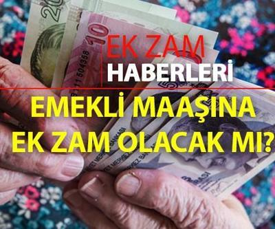 Gözler ekim ayında Emekliye ek zam ne kadar, yüzde kaç olacak Emekli maaşı ek zam ne zaman
