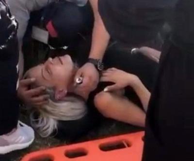 Takla atan araçtan çıktı ben öldüm mü diye sordu