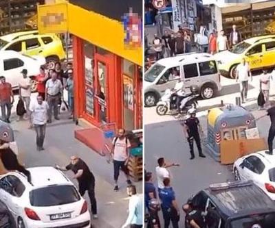 Örümcek adam gibi araçların üzerinden atladı, ortalığı birbirine kattı