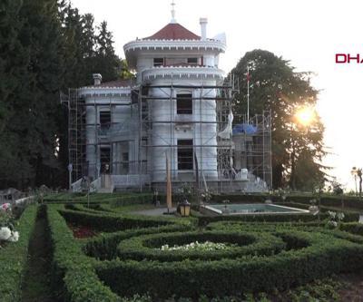 Atatürk Köşkü restorasyonu bitmek üzere