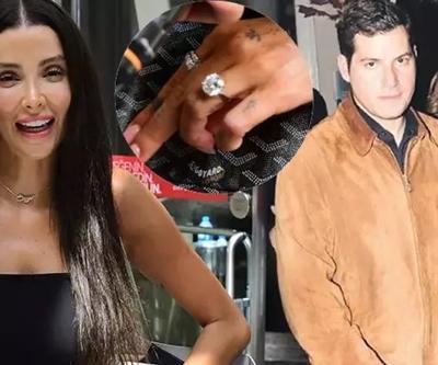 Özge Ulusoy sevgilisinin adını koluna yazdırdı  Dikkat çeken tektaş detayı