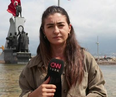 Deprem sonrası meydan bu hale geldi Anıt Meydanı su altında kaldı