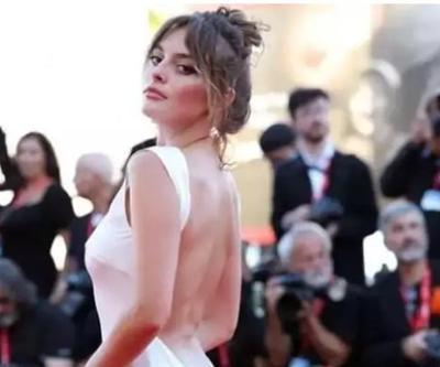 Venedik Film Festivaline giden Melis Sezen verdiği pozlarla olay oldu