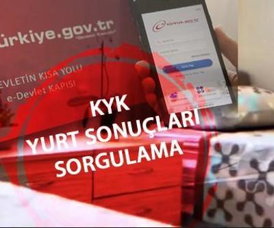 KYK YURT SONUÇLARI e-devlet KYK yurt sonucu sorgulama ekranı 2023-2024...
