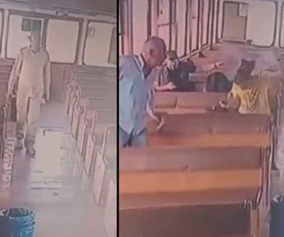 Feribotta şaşkına çeviren olay Önünde oturan yolcunun saçlarını yaktı