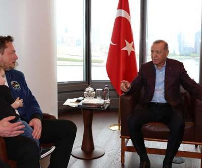 Cumhurbaşkanı Erdoğan, Elon Musk ile görüştü