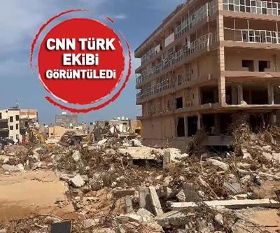 Sel felaketinin yaşandığı Dernede büyük yıkım var