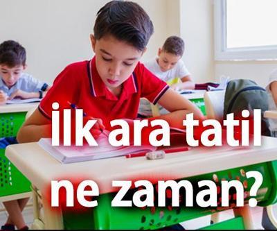 İlk ara tatil Kasım ara tatili ne zaman MEB ara tatil tarihleri 2023-2024