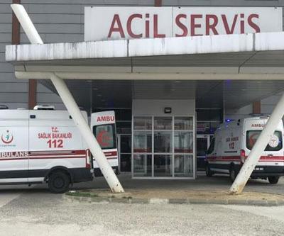 Korkunç kaza Makineye kapılan işçinin saç derisi koptu, parmakları kırıldı