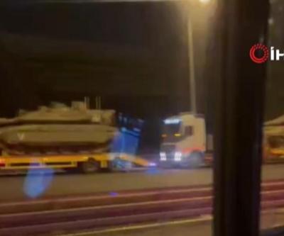 İsrailden Gazze sınırına tank sevkiyatı