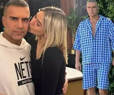 Berdan Mardini ve genç sevgilisi Dilara Talay el ele