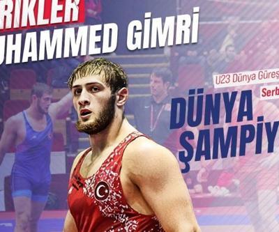 Muhammed Gimri, dünya şampiyonu oldu
