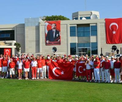 TGF 100. Yıl Cumhuriyet Kupası Golf Turnuvası Antalyada başladı