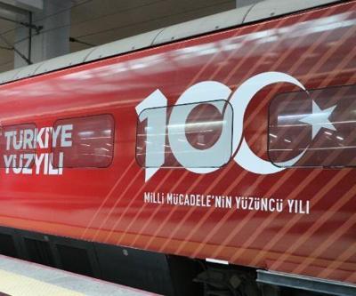 100üncü yıl treni, Ankaradan İstanbula hareket etti