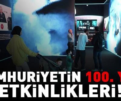 Cumhuriyetin 100. yılı etkinlikleri Dijital sergi alanı açıldı