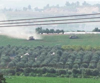Gazzedeki İsrail tankları CNN TÜRKte