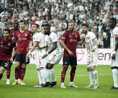 2 gol, 2 kırmızı kartın olduğu maçı Beşiktaş kazandı