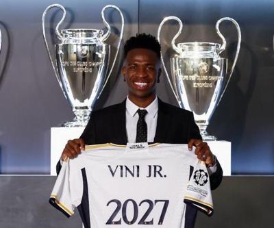 Real Madridde Vinicius Juniordan 4 yıllık imza