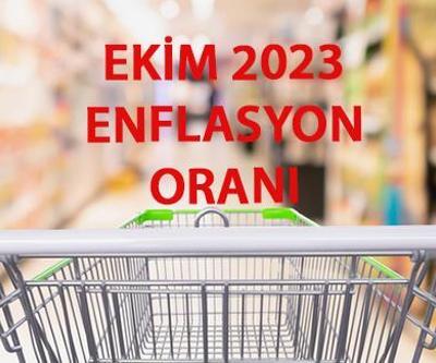 TÜİK ekim ayı enflasyon rakamlarını açıkladı Ekim 2023 enflasyonu ne kadar, yüzde kaç