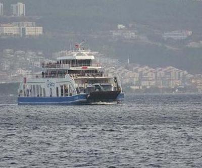 Olumsuz hava şartları sonrası feribot seferlerine fırtına engeli