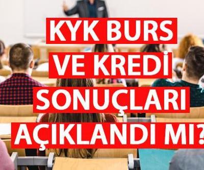 KYK burs ve kredi sonuçları 2024 KYK burs sonuçları ne zaman açıklanacak