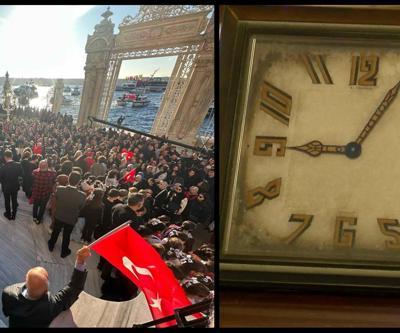 Dolmabahçe Sarayı’nda 09.05
