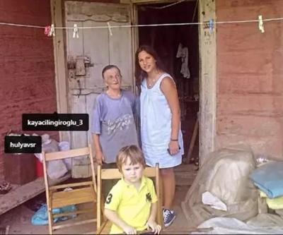 Zehra ve Kaya Çilingiroğlu köy evinde