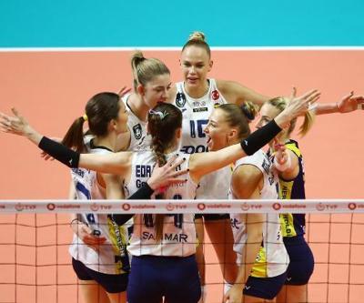 Fenerbahçe Sarıyer Belediyespora set vermedi