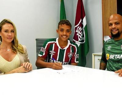 Felipe Melonun oğlu Davi imzayı attı