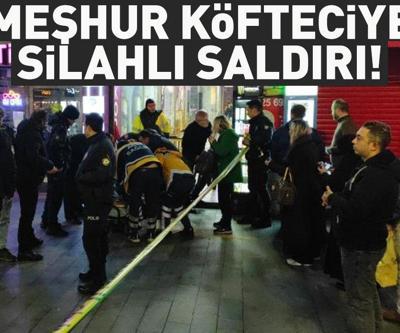 Meşhur Köfteciye Silahlı Saldırı Yanında Getirdiği Pompalı Tüfekle Dehşet Saçtı...