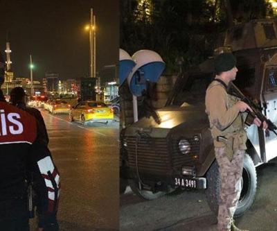 İstanbulda helikopter ve Uzi destekli Huzur İstanbul denetimi