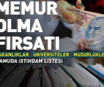 Müdürlükler, Bakanlıklar, Üniversiteler... Hangi Kamu Kurumları Ne Kadar Eleman Alıyor (KAMUDA İSTİHDAM FIRSATI)