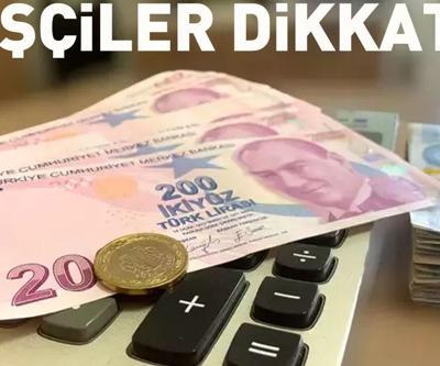 Yüzbinlerce işçiyi ilgilendiriyor Yılda dört kez ödenen tediyelerde tarihler belli oldu