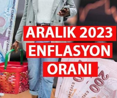 Son dakika... Aralık 2023 enflasyon oranı ne kadar, yüzde kaç oldu İşte enflasyon rakamları...