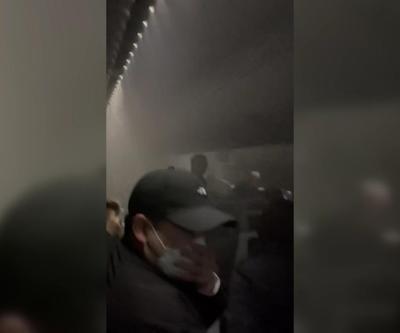 Japonya’da korkutan yangın: Yanan uçağın içinden ve tahliye anından ilk görüntüler
