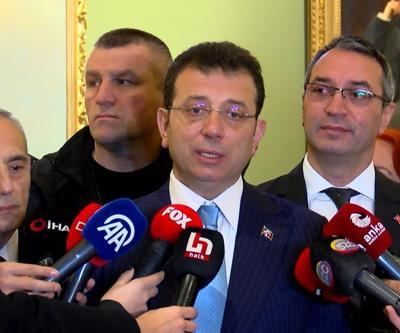 Ekrem İmamoğlu: Sayın Kuruma adaylığı hayırlı olsun demek isterim