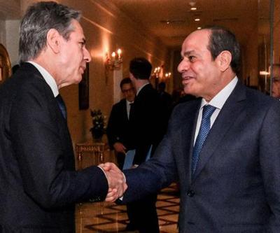 ABD Dışişleri Blinken, Mısır Cumhurbaşkanı es-Sisi ile görüştü