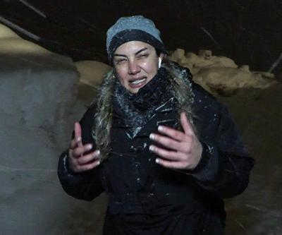 CNN TÜRK sınırın sıfır noktasına gitti Eksi 10 derecelik sıcak bölge