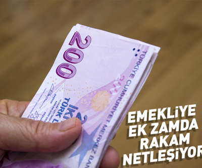 Emekliye ek zamda rakam netleşiyor