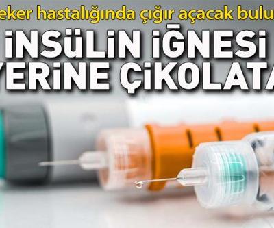 Şeker hastalığında çığır açacak buluş: İnsülin iğnesi yerine çikolata