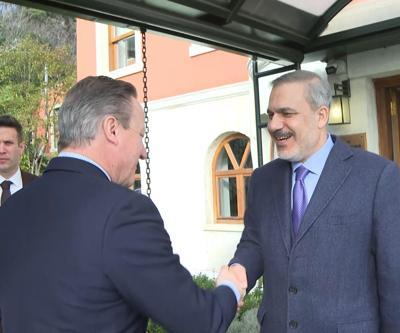 Hakan Fidan, İngiliz mevkidaşı ile görüştü