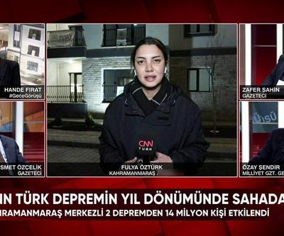 CNN TÜRK depremin yıl dönümünde tüm gelişmeleri sahadan Gece Görüşünde ekrana taşıdı