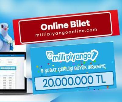 9 Şubat 2024 Milli Piyango sonuçları ve bilet sorgulama millipiyangoonline.com adresinde
