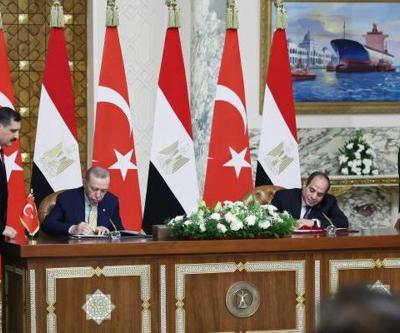Türkiye ve Mısır arasında ortak bildiri imzalandı: Birçok alanda iş birliği yapılacak
